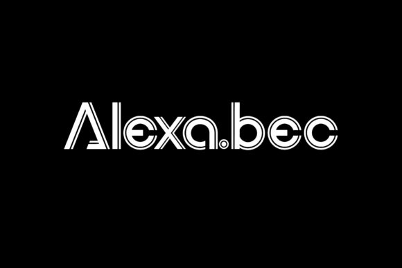 Alexa.bec: A Display Font for Campaigns That Stand Out