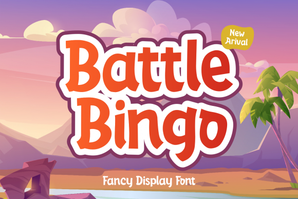Battle Bingo: The Ultimate Creative Font for Handmade Products