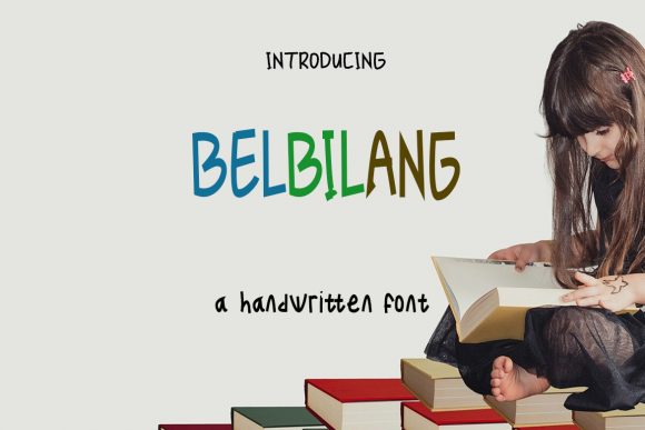 Belbilang: A Tall Display Font for Crafters and Product Creators