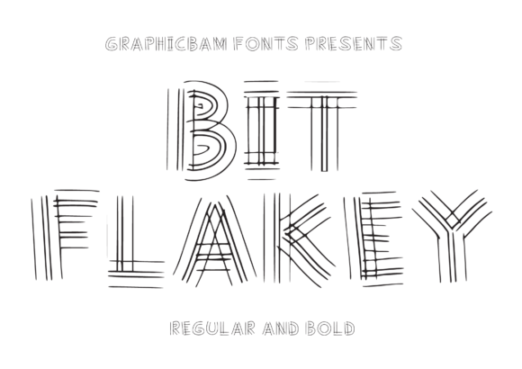Bit Flakey: A Creative Font for Casual Brand Projects