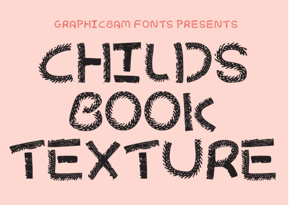 Child s Book Texture Font for Your Brand s Story