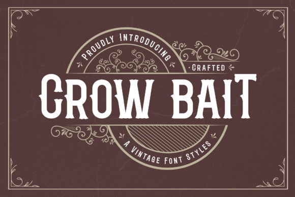 Crow Bait Font: Elevating Vintage Branding Projects