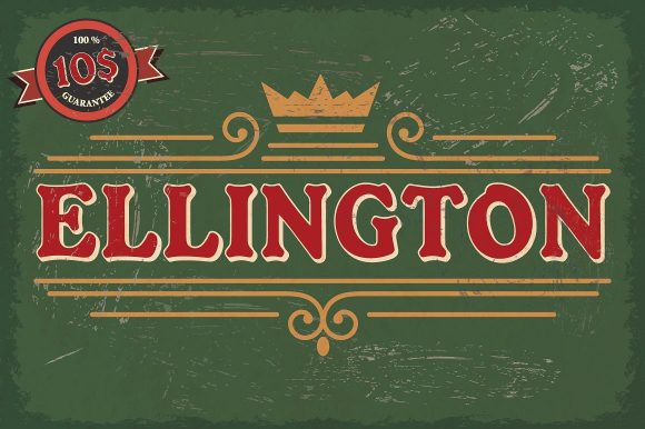 Ellington: The Vintage Display Font for Editorial Impact