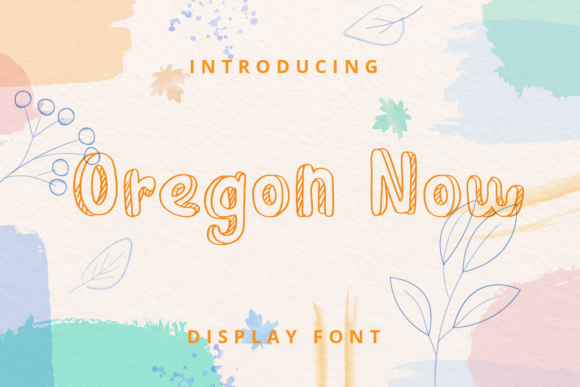 Exploring Oregon Now: A Friendly Display Font