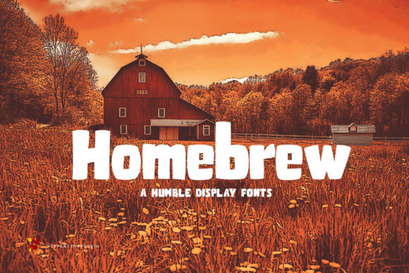 Homebrew: A Bold Display Font for Campaign Creators