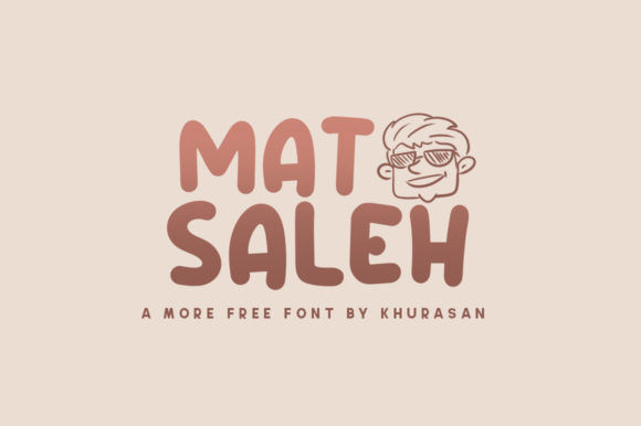 Mat Saleh: A Modern Display Font for Editorial Design