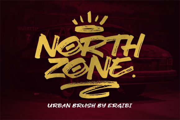 North Zone Font: A Typographic Turbo-Boost for Handmade Products