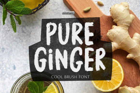 Pure Ginger Font for Small Business Branding