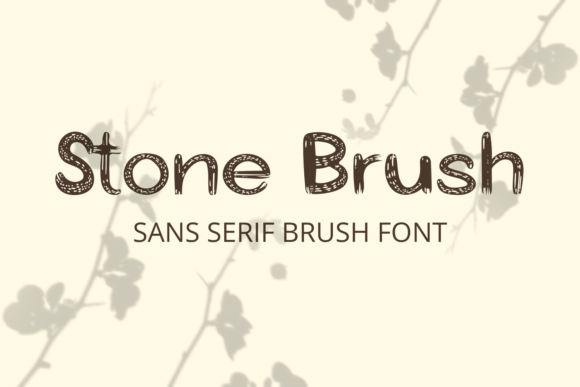 Stone Brush Font: A Creative Typography Tool for Business Branding