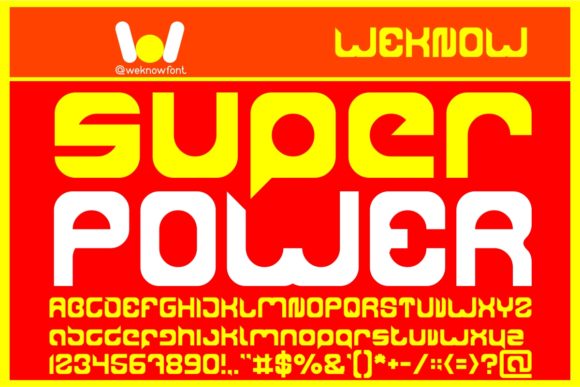 Super Power Font: Elevate Campaigns with Bold Display Typography