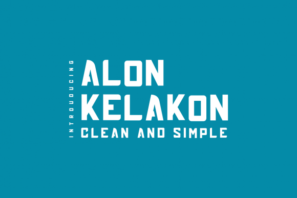 The Alon Kelakon Font: A Bold Display Typeface for Modern Campaigns
