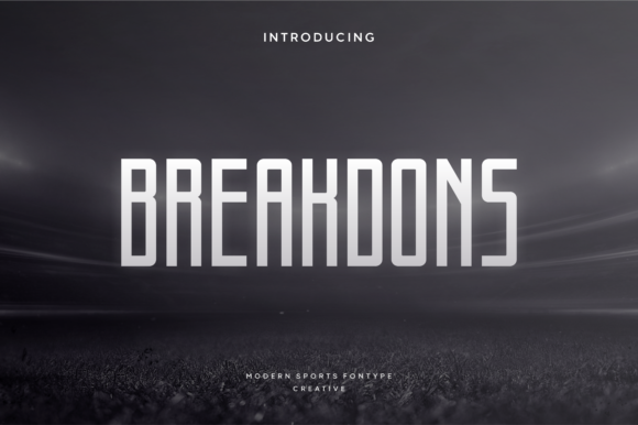 The Breakdons Font for Marketing Impact