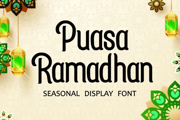 The Puasa Ramadhan Font: Building a Beautiful Brand Story