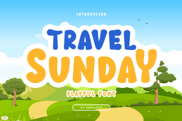 Travel Sunday: The Chunky, Friendly Font for Small Business Branding