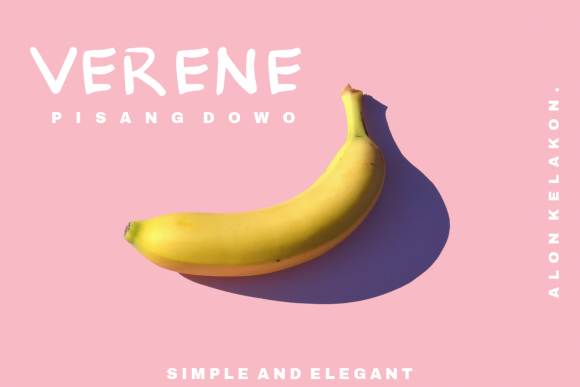 Verene Font: A Friendly Display Typeface for Your Business
